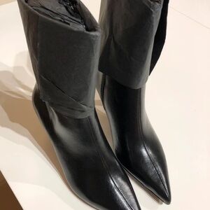 Bershka Black Heeled Boots